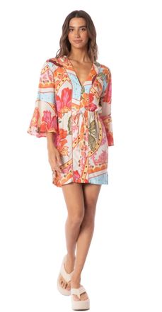 Maaji Joy Pareo In Floral Groove