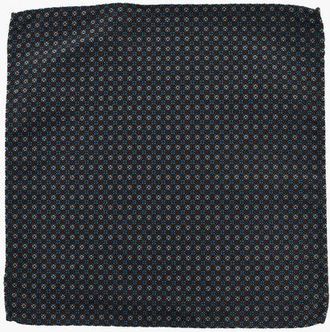 Dsquared2 Floral Motif Silk Pocket Square size Unica