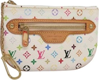 Louis Vuitton Pre-owned Canvas pouches - Dames - Vintage Mini Tas - Wit - ONE Size - Vintage