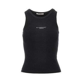 Givenchy Ribbed cotton tank top Woman S