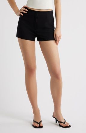 Open Edit The Icon Mini Shorts in Black at Nordstrom, Size Xx-Small