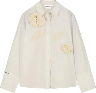Fab By Fabienne Chapot Fabienne Chapot, Dames, Blouses & Shirts, Wit, Maat: 2XL Katoen