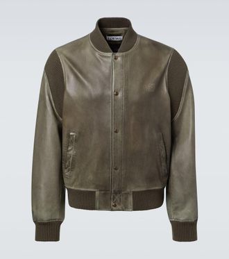 Loewe Bomber in pelle
