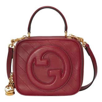 Gucci (WMNS) Gucci Blondie Top Handle Bag Red 744434-1IV0G-6420