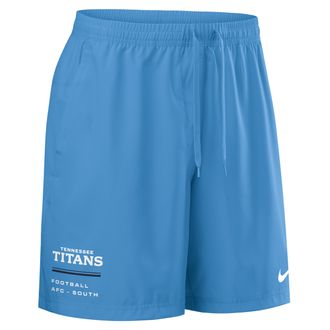 Nike Tennessee Titans Nike Mens NFL Woven Shorts in Blue | 04PW4AI9V-YSJ