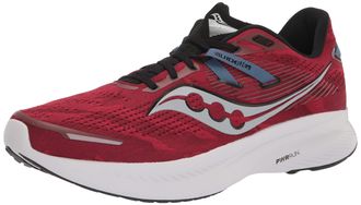 Saucony Mens Guide 16 Sneaker, Dahlia/Black, 11.5 UK