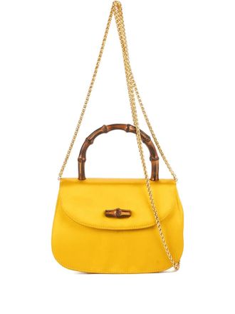 Gucci Bamboo two-way handbag - Yellow