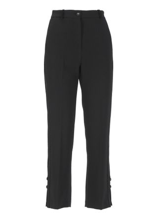 Elisabetta Franchi Cropped Flared Trousers