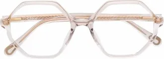 Chlo&eacute; Optisch Montuur - unisex - Brillen - Beige - 49 MM - Accessoires