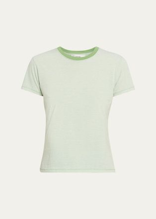 Frame Denim The Striped Baby Tee