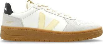 Veja V-82 Leren Sneakers - Heren - Sneakers - Beige - 44 EU - Katoen - Schoenen