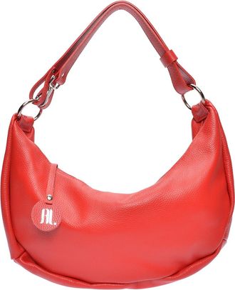 Anna Luchini Rood Rundleer Tas