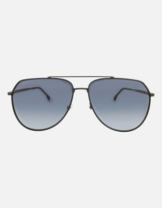 HUGO BOSS Mens Hugo Boss 1447 0003 1I Black Sunglasses - Size: ONE size