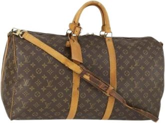 Louis Vuitton Pre-owned Weekend Bags, female, Brown, Size: ONE SIZE Pre-owned Weekend Bag