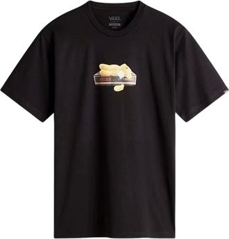 Vans Hombre, Camisetas, Negro, Talla: S