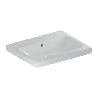 Keramag Keramag - Geberit Icon Light Lavabo, 60 Cm X 48 Cm, Sin Agujero Para Grifo