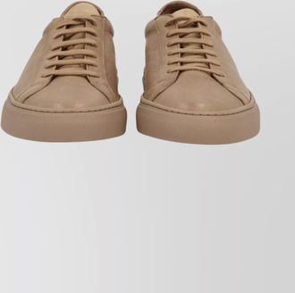 Common Projects round toe sneakers with flat sole design