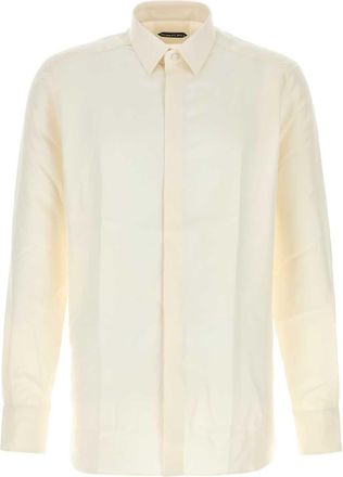 Tom Ford Ivory Twill Shirt
