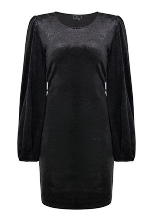 Faina Mini-jurk met lange mouwen Dames zwart