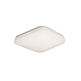 Netlighting Fusion Flush Ceiling Flush Wall 28W Large LED 2800lm White Acrylic