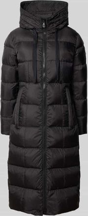 Peuterey Steppmantel mit Eingrifftaschen Modell NUNKI in Black, Größe 36