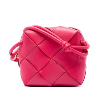 Bottega Veneta Pre-owned Bottega Veneta Mini Lambskin Intrecciato Cassette Camera Bag Ladies 4Q1X34FD0FFIWZVX
