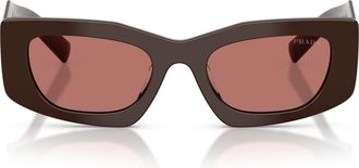 Prada 0pr D03sd Oversized Square Acetate Sunglasses