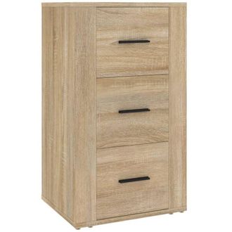 vidaXL Sideboard Sonoma Oak 40x33x70 cm Engineered Wood Vidaxl