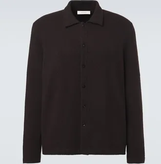 Umit Benan Winter Sunset cashmere and silk overshirt