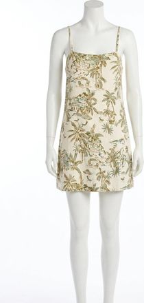 Z Supply Maude Tiki Tide Mini Dress In Island Coconut