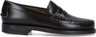 Sebago Brown Classic Dan Leather Loafers