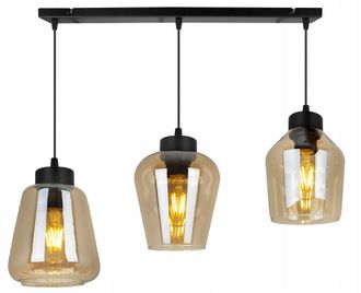 OEM L&aacute;mpara Colgante Moderna Y Elegante Con Pantalla De Cristal
