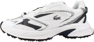 Lacoste L003 Neo Shot - Heren - Sneakers - Wit - 42 1/2 EU - Leer - Schoenen