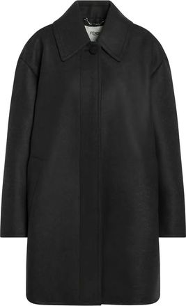 Fendi Cappotto monopetto - Nero