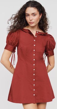 Damson Madder Anke 100% Cotton Mini Dress