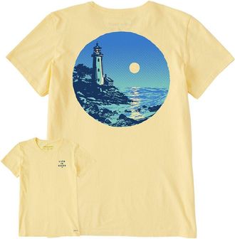 Life is good Crusher V-Neck T-Shirt
