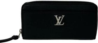 Louis Vuitton Tweedehands leren portemonnees - Dames - Vintage Accessoires - Zwart - ONE Size - Vintage