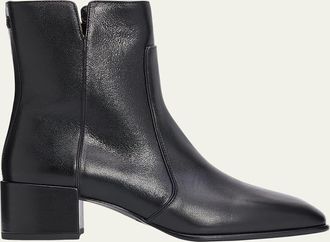 Jimmy Choo London 45mm Eliot Vintage Leather Ankle Boots