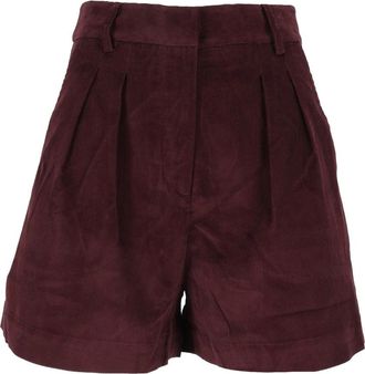 MC2 Saint Barth Aya Shorts - Dames - Bermuda - Paars - M - Katoen - Korte Broeken