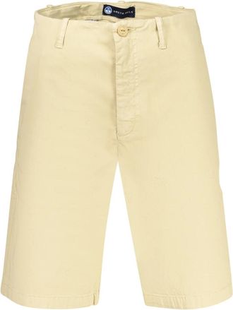 North Sails Korte Broeken, Dames, Beige, 3Xl, Katoen, Chino Shorts