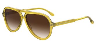 Isabel Marant Brown Shaded Pilot Ladies Sunglasses IM 0006/S 040G/HA 59