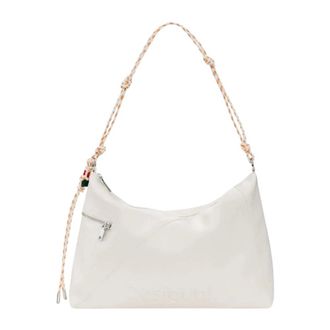 Desigual Borsa Large Charms - - Bags - Donna - Bianco - ONE SIZE