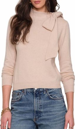 Heartloom Lissa Relaxed Fit Sweater In Buff