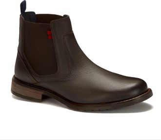 Andrea Mens Leather Boots