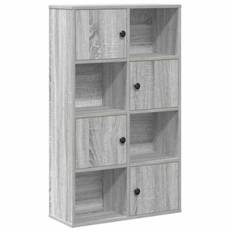 Berkfield Home Bookcase Grey Sonoma 60x24x101.5 cm Engineered Wood