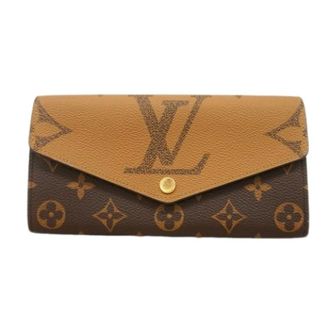 Louis Vuitton Pre-owned Wallets, female, Brown, Size: ONE SIZE Pre-owned Long Wallet (bi-fold)
