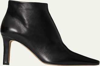 The Row 80mm Carla Leather Ankle Boots