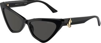 Jimmy Choo London Dames, Accessoires, Zwart, Maat: 55 MM