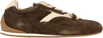 Ferragamo Sophie Sneakers - Dames - Sneakers - Bruin - 34 1/2 EU - Leer - Schoenen