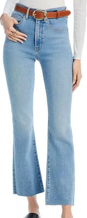 Veronica Beard Womens Carolina Skinny Kick Flare Jean In Nova
